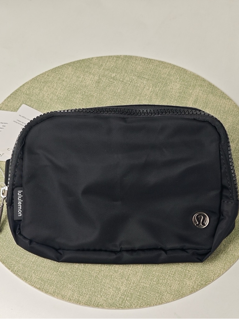 lululemon athletica Black Crossbody Pouch with Logo Accent